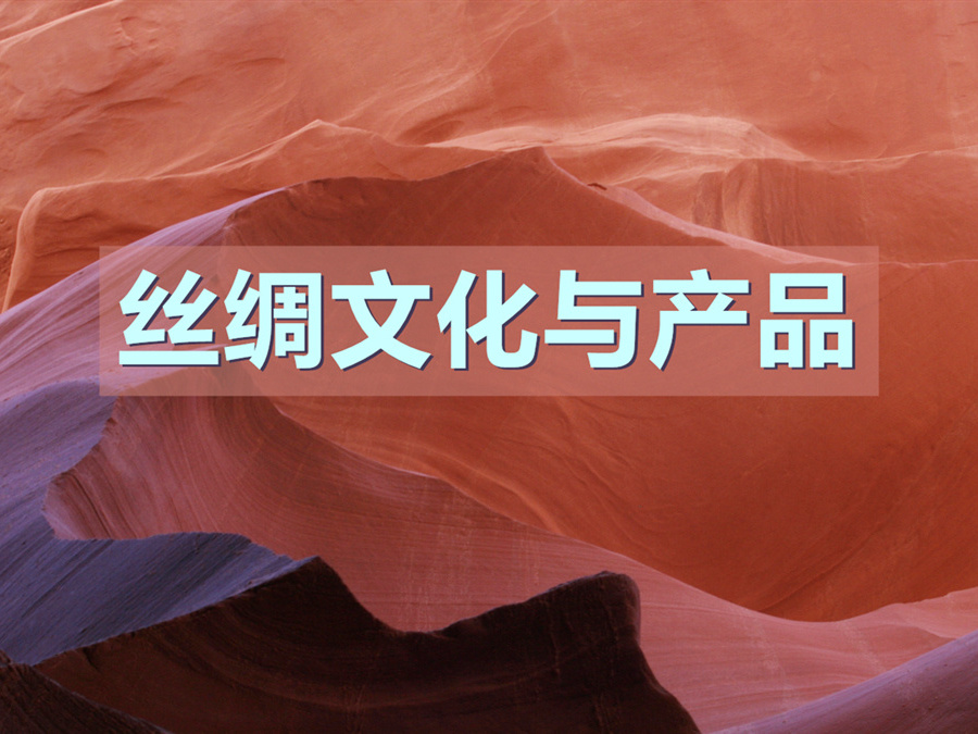 《丝绸文化与产品》课程